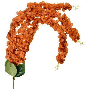 Clayre & Eef 6PL0388O Kunstbloemenkrans Oranje...