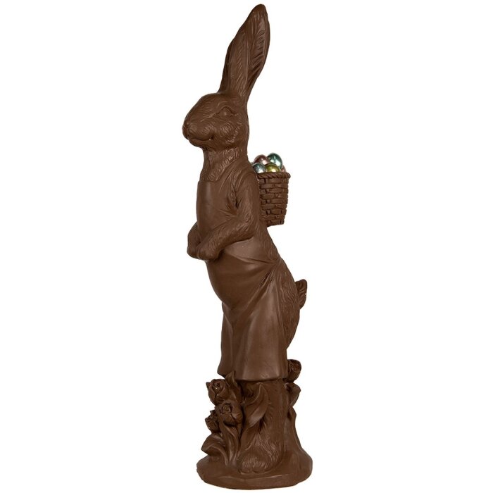 Clayre & Eef 5MG0056 Decoratie Konijn Bruin 29x20x91 cm Magnesiumoxide