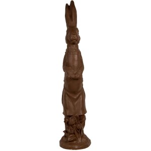 Clayre & Eef 5MG0056 Decoratie Konijn Bruin 29x20x91 cm Magnesiumoxide
