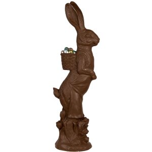 Clayre & Eef 5MG0056 Decoratie Konijn Bruin 29x20x91 cm Magnesiumoxide