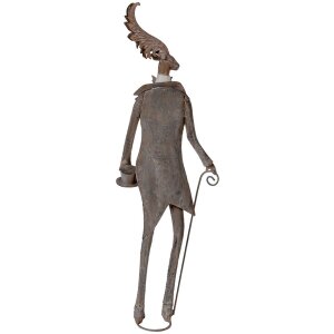 Clayre & Eef Decoratieve Figuur Rendier Landelijke Stijl 84 cm