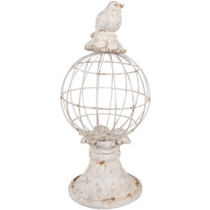 Clayre & Eef 6PR5151 Decoratie Vogel Ø 20x44...