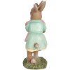 Clayre & Eef 6PR5437 Decoratie Konijn 8x3x8 cm Beige Roze Mintgroen
