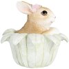 Clayre & Eef 6PR5450 Decoratie Konijn Beige Groen 12x12x12 cm