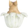 Clayre & Eef 6PR5450 Decoratie Konijn Beige Groen 12x12x12 cm