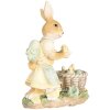 Clayre & Eef 6PR5452 Decoratie Konijn 10x6x13 cm Polyresin Beige Geel