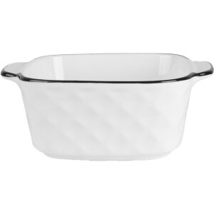 Clayre & Eef 6CEBO0212 Kom Wit Zwart 15x12x5 cm 400...