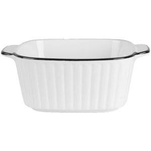 Clayre & Eef 6CEBO0213 Keramische Kom Wit Zwart...