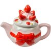 Clayre & Eef Theepot Strawberry Cake Roze 325ml Keramiek