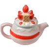 Clayre & Eef Theepot Strawberry Cake Roze 325ml Keramiek