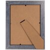 Clayre & Eef Foto frame Wit Blau 10x15 cm Plattelandstype MDF hout en glas