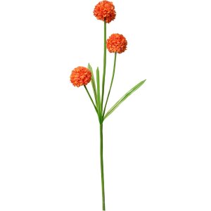 Clayre & Eef 5PL0132O Decoratie Tak met Bloemen Oranje 12x8x84 cm