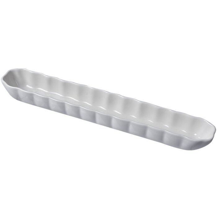 Clayre & Eef 6CE2047 Kom 26x4x3 cm Wit Modern Design Keramiek