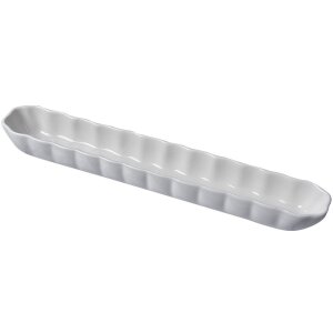Clayre & Eef 6CE2047 Kom 26x4x3 cm Wit Modern Design Keramiek