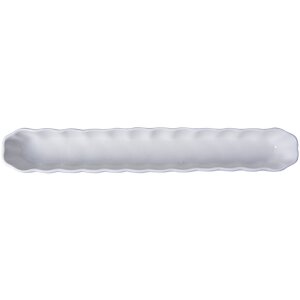 Clayre & Eef 6CE2047 Kom 26x4x3 cm Wit Modern Design Keramiek