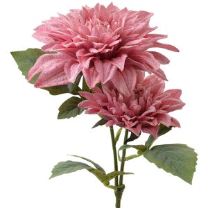 Clayre & Eef 6PL0339P Decoratietak met Bloemen Roze 62 cm