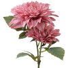 Clayre & Eef 6PL0339P Decoratietak met Bloemen Roze 62 cm