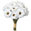 Clayre & Eef 6PL0394W Kunstbloemenboeket Wit 18 stuks 15x15x30 cm