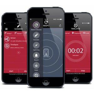 Miops Smart Plus Trigger met Canon C2-kabel High-Speed Trigger HDR Timelapse