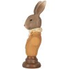 Clayre & Eef 6PR5363 Decoratie Borstbeeld Konijn Bruin Oranje 7x5x19 cm