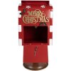 Clayre & Eef 6Y5633 Brievenbus Roodbruin 27x22x51 cm Kerst in landelijke stijl