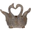Clayre & Eef 5MG0058 Decoratie Bloempot Grijsbruin 49x27x37 cm