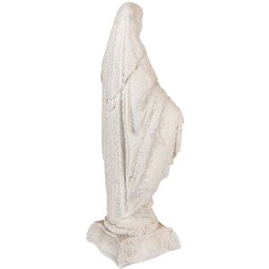 Clayre & Eef Mariabeeld Standbeeld Beige Bruin 17x12x41 cm