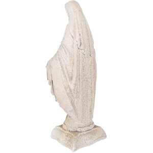 Clayre & Eef Mariabeeld Standbeeld Beige Bruin 17x12x41 cm