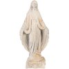 Clayre & Eef Mariabeeld Standbeeld Beige Bruin 17x12x41 cm