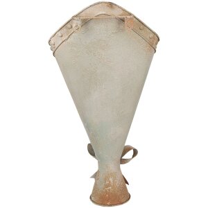 Clayre & Eef bloempot ijzer groene tinten vintage look 50 cm