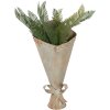 Clayre & Eef bloempot ijzer groene tinten vintage look 50 cm