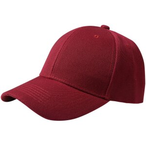 Juleeze JZCAP0012BU Peaked cap Bordeaux 57 cm 100 procent polyester