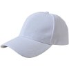 Juleeze JZCAP0012W Witte peaked cap 57 cm 100% polyester tijdloos ontwerp