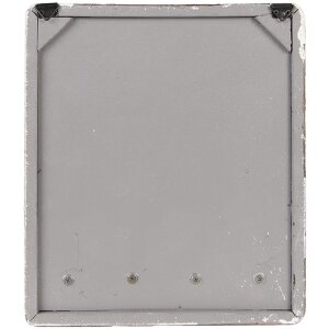 Clayre & Eef 6H2399 Sleutelbord Beige Bruin 22x5x25 cm Hout Ijzer