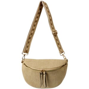 Juleeze JZBG0305BE Beige 25x16x7 cm Verstelbare schouderriem