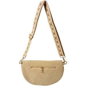 Juleeze JZBG0305BE Beige 25x16x7 cm Verstelbare schouderriem