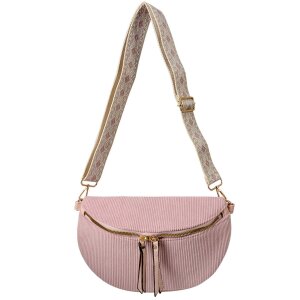 Juleeze JZBG0305P Tas Roze 25x16x7 cm Schoudertas Synthetische Schouderriem