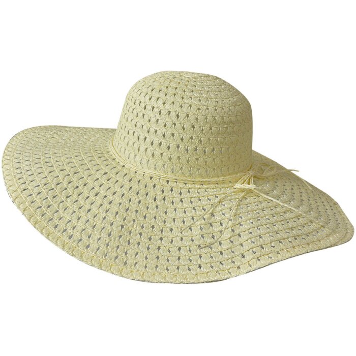 Juleeze JZHA0119 Hoed Beige 57 cm Stro vlecht elegant ademend zomers