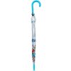 Juleeze JZUM0093 Paraplu Transparant vlindermotief Ø 90x82 cm Blauw