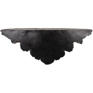 Clayre & Eef 5MG0059 Wandconsole Bruin-Grijze Magnesiumoxide 73x21x29 cm