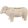 Clayre & Eef 6MG0114 Decoratie Bloempot Beige Bruin 48x19x26 cm Landelijke stijl