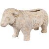 Clayre & Eef 6MG0114 Decoratie Bloempot Beige Bruin 48x19x26 cm Landelijke stijl