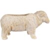 Clayre & Eef 6MG0114 Decoratie Bloempot Beige Bruin 48x19x26 cm Landelijke stijl