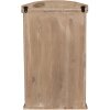 Clayre & Eef 50812 Muurkast Bruin 32x15x54 cm Vintage Glasdeur