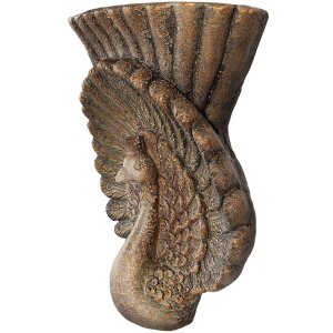 Clayre & Eef 6MG0111 Bloempotdecoratie Bruin 36x12x39 cm Interieur