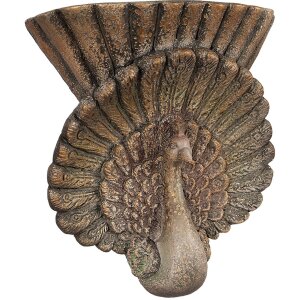 Clayre & Eef 6MG0111 Bloempotdecoratie Bruin 36x12x39 cm Interieur