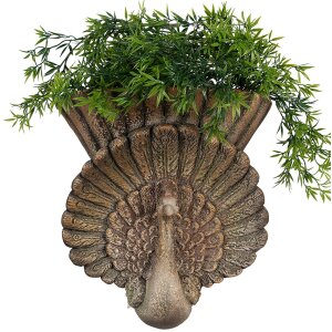 Clayre & Eef 6MG0111 Bloempotdecoratie Bruin 36x12x39 cm Interieur