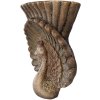 Clayre & Eef 6MG0111 Bloempotdecoratie Bruin 36x12x39 cm Interieur