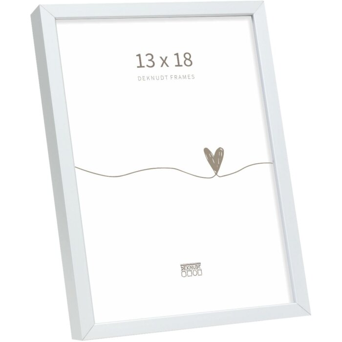 Deknudt S029D1 Simpele Fotolijst 13x18 cm Aluminium Mat Zilver