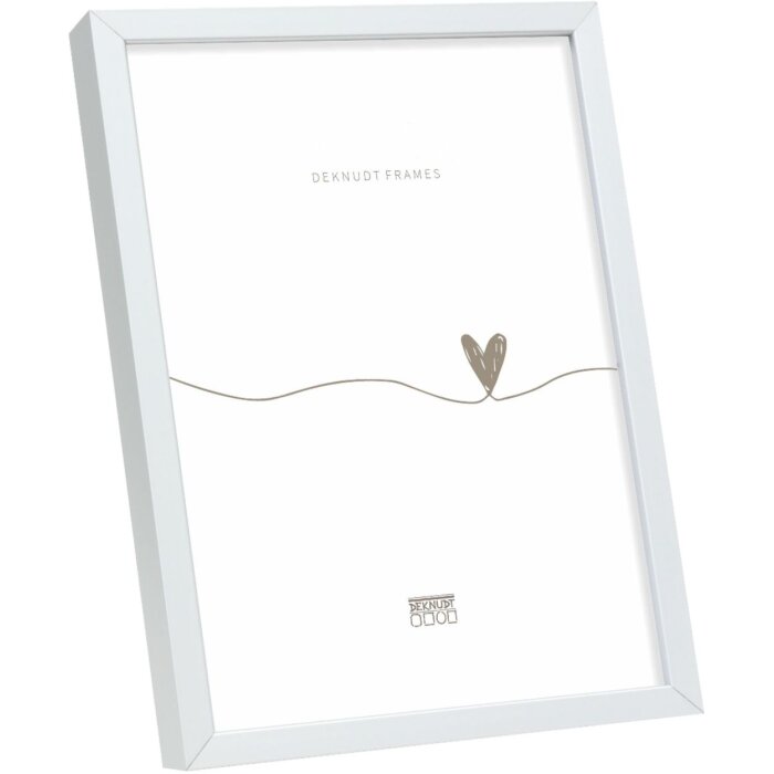 Deknudt S029D1 Simpele fotolijst 20x30 cm mat zilverkleurig aluminium